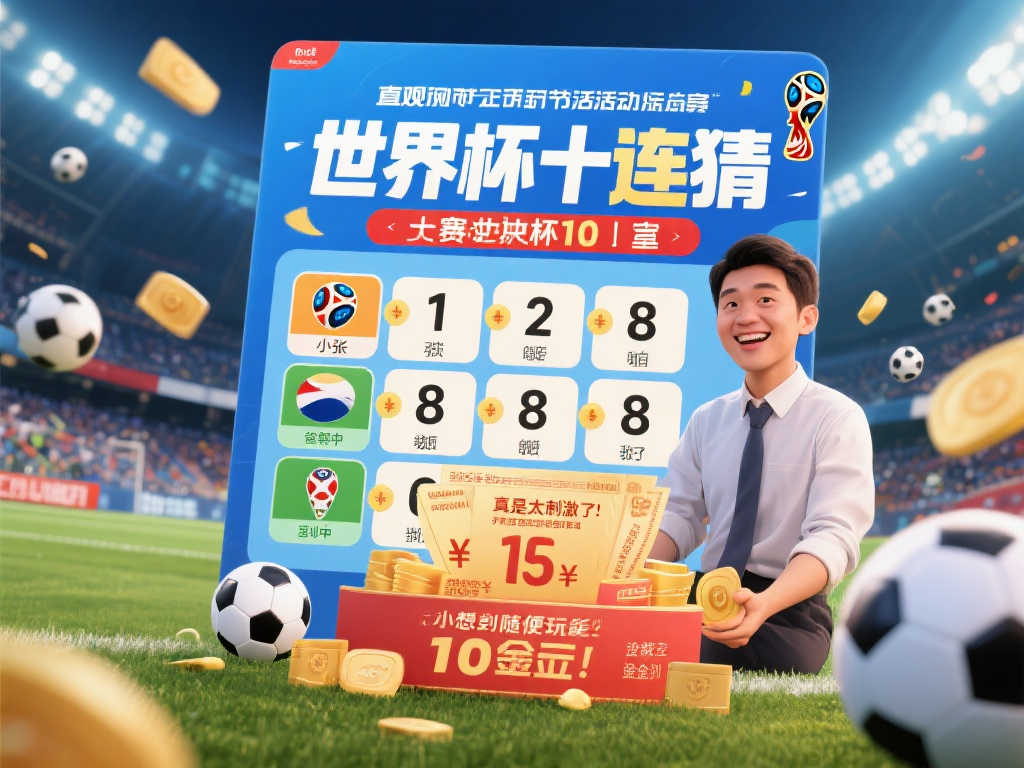 体彩推出“世界杯十连猜”挑战,奖金池不断倍增 体彩推出“世界杯十连猜”挑战,奖金池不断倍增