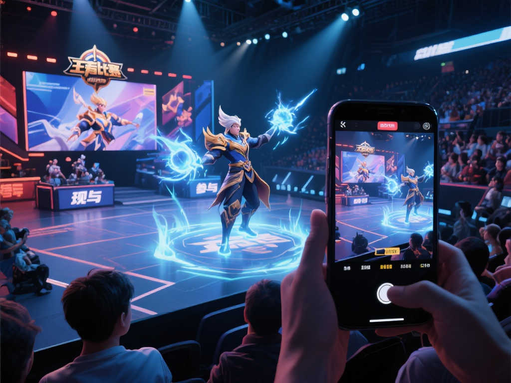 王者荣耀赛事AR技术震撼登场，科技体验再升级